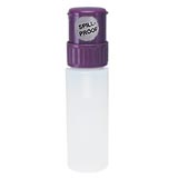 Round HDPE Bottle with Purple Twist-Lock Pump, 4 oz - Part No. 35214